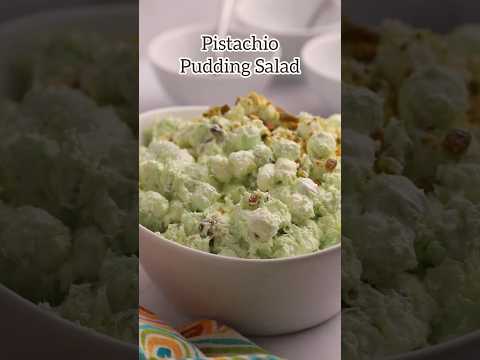 Pistachio Pudding Salad Recipe #recipe #fruitsalad #oldfashionedcooking #jellosalad