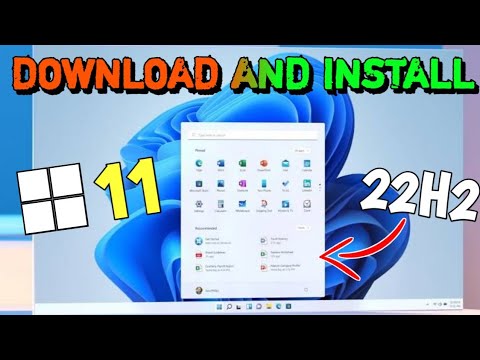 How to Download and Install Windows 11 22H2 | Windows 11 Install Unsupported PC and Laptop