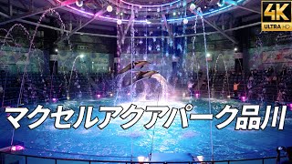 東京観光【マクセルアクアパーク品川】 イルカが跳ねる！ずぶ濡れ注意！ カワウソがしゃべる？！アザラシが腹筋？！ ネイキッド フラワーアクアリウム 4K α7SⅢ