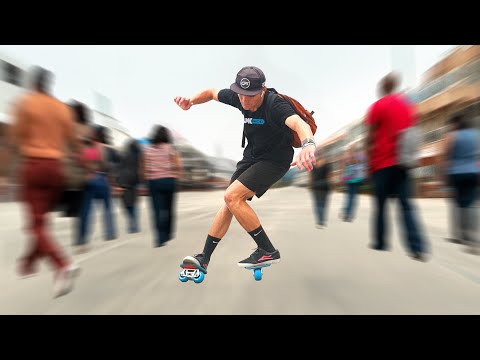 Skating Through Crowds on Freeskates!