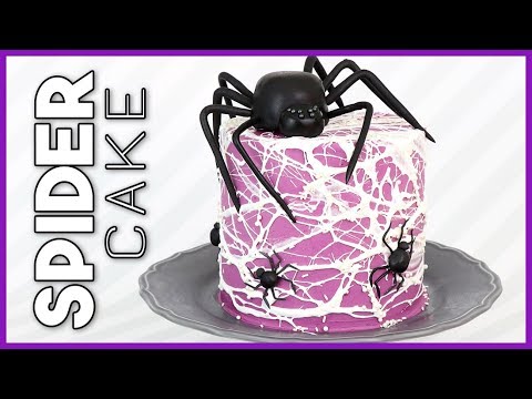 Spooky Spider Cake | Renee Conner