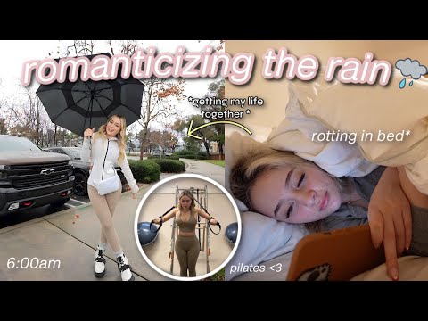 getting out of a SLUMP during a rainstorm | *seasonal depression*