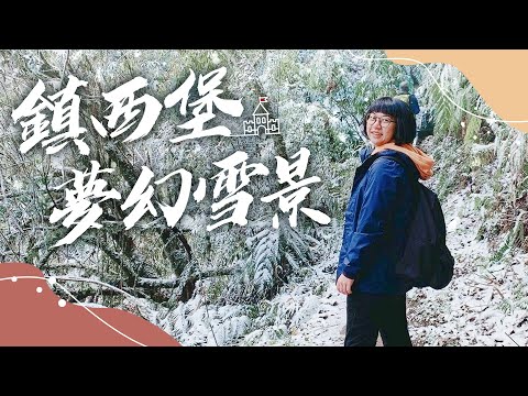 鎮西堡神木群 ｜2021初雪