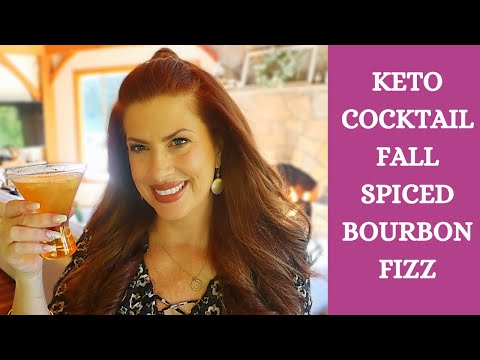 KETO COCKTAIL / FALL SPICED MAPLE FIZZ