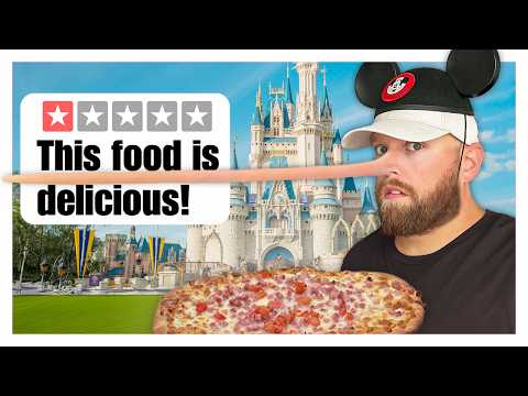 I Tried the WORST Rated Restaurants In Magic Kingdom