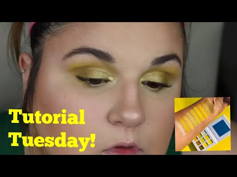 Tutorial Tuesday! Midas Cosmetics Lemonade Palette!