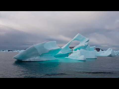 格陵蘭巴芬灣 Greenland ponant（因紐特人、雪橇狗、午夜日落）