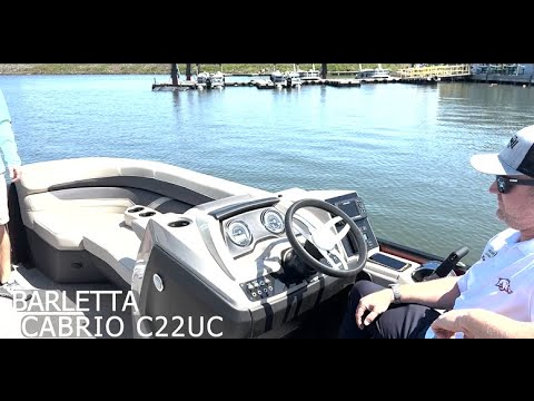 2023 Barletta Cabrio C22UC. On The Water. Features and Benefits. 2023's Best Selling Pontoon.