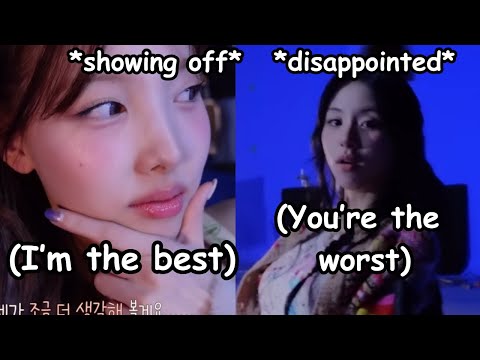 twice nayeon bragging about this, and then chaeyoung said this *poor nayeon unnie 😭*