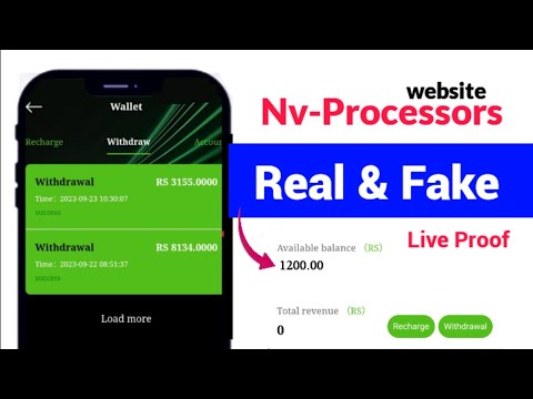 nv-processors website real or fake | nv processors website withdraw proof | live proof