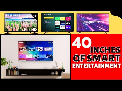 Best 40 Inch Smart TV (Exceptional Picture Quality & Sleek Designs)