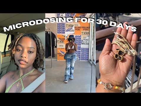 microdosing on ✧ magic mushrooms ✧ for 30 days