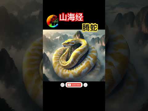 【中国神话006】｜Chinese mythology｜山海经｜腾蛇