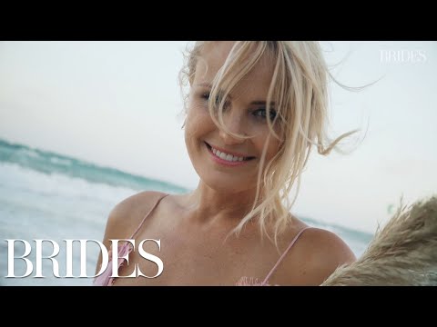 Inside Malin Akerman’s Boho Beach Wedding | Brides