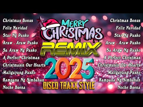 CHRISTMAS SONGS DISCO PARTY MIX 2024 - 2025 🎅🎄 Best Christmas Non-Stop Songs of All Time 2025🎄🔔