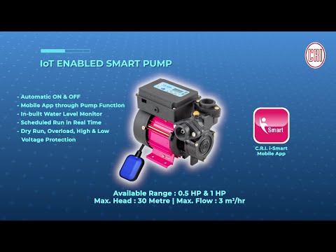 Smart Pumping Solutions For Smarter Tomorrow |  C.R.I. i-Smart Pumps