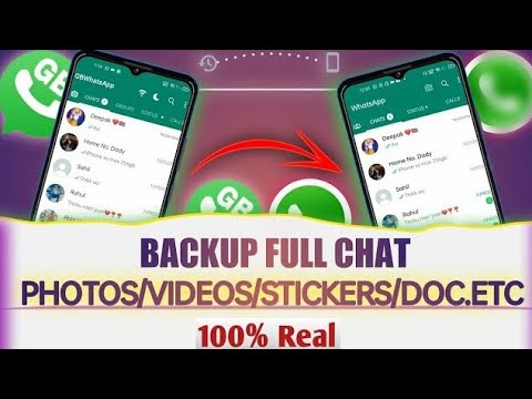 Chat backup kaise kare | Chat backup kaise kare gb whatsapp mein