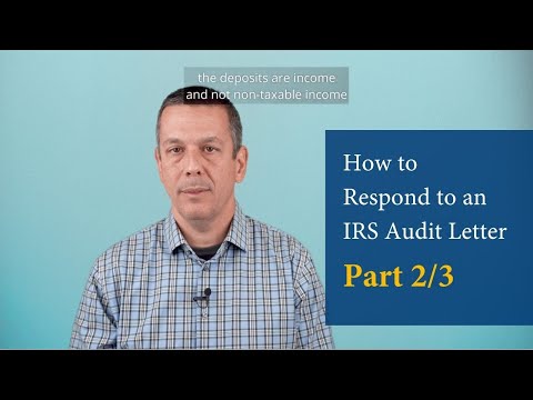 How to Respond to An IRS Audit Letter 2/3