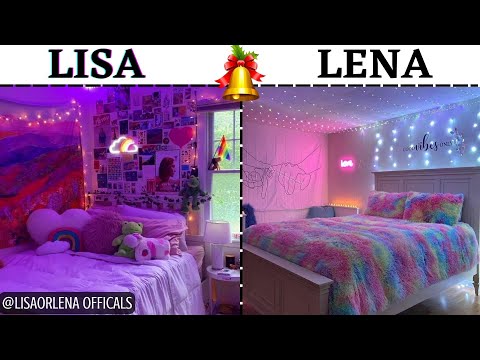 LISA OR LENA BEDROOM😍 LISA AND LENA BEDROOM CHOICES