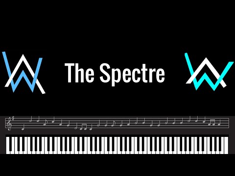 艾倫沃克幽靈 鋼琴Alan Walker The Spectre Piano coverThe Spectre  Piano Alan Walker 鋼琴音樂 Piano music bgm鋼琴音樂