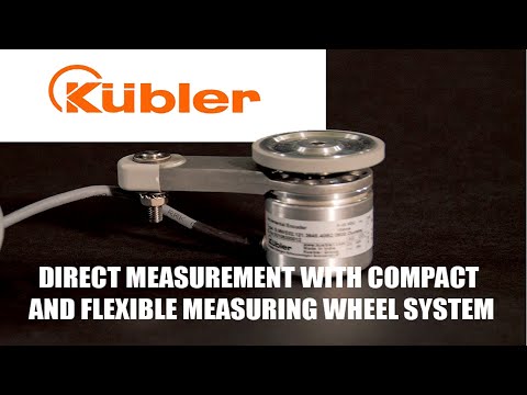 Direct measurement with compact and flexible measuring wheel system