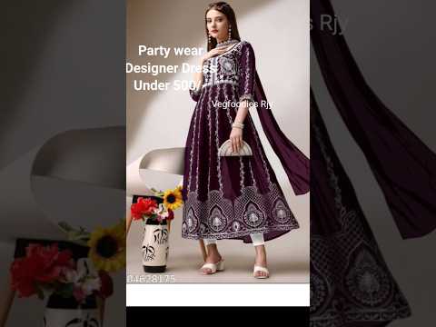 #designer #dress set under 500/- #meesho #hual @VegfoodiesJ