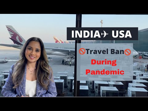 INDIA to AMERICA during TRAVEL BAN | Pandemic Update | New Rules | Kavya Nagaraj