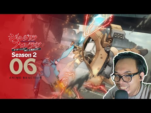 HEALING MAIN ROBOT DULU - Shangri-La Frontier Season 2 EPISODE 6 REACTION INDONESIA