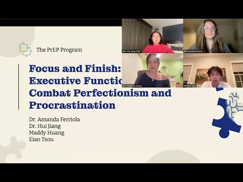 Webinar: College Applications - Focus and Finish by Dr. Hui, Dr. Ferriola, Maddy Huang, Eian Tsou