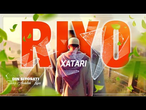 Riyo xatari.Ustoz Abdulloh Zufar #riyo