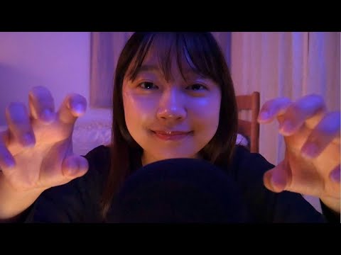 ASMR ultimate "tickle tickle" in three languages