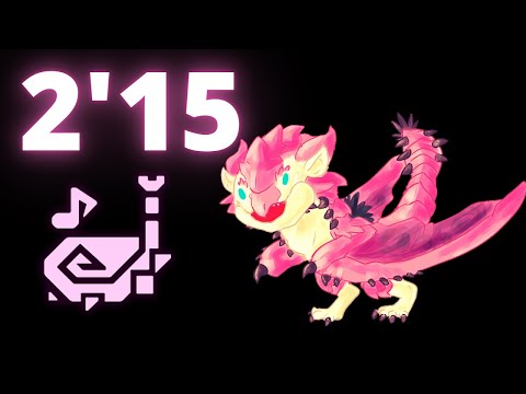 MHW Iceborne Pink Rathian 2'15 Hunting Horn