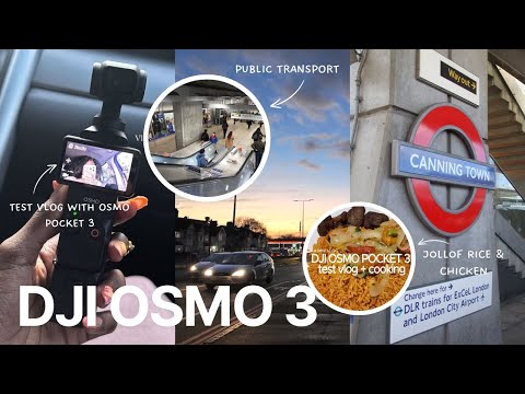 mini vlog | testing out my new dji osmo pocket 3!