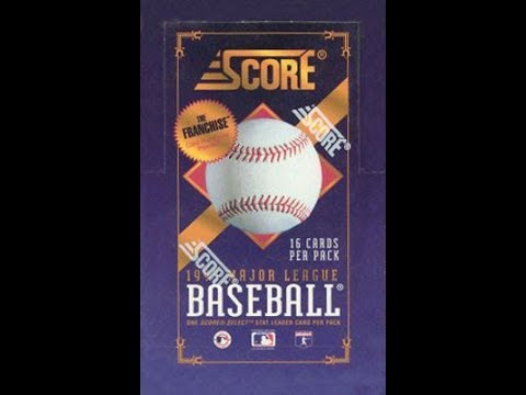 1993 Score Baseball Hobby Box Break