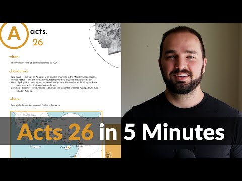 Acts 26 Summary in 5 Minutes - 2BeLikeChrist