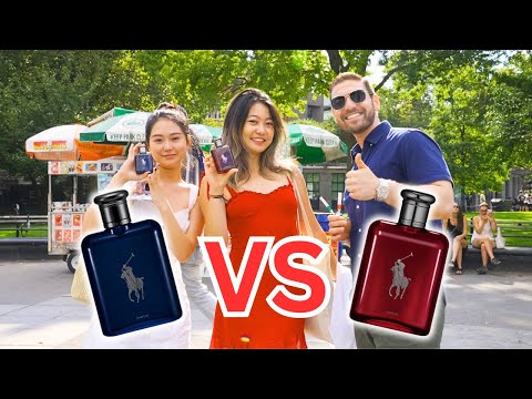 Polo Blue Parfum vs Polo Red Parfum By Ralph Lauren (Fragrance Battle Womens Reactions)