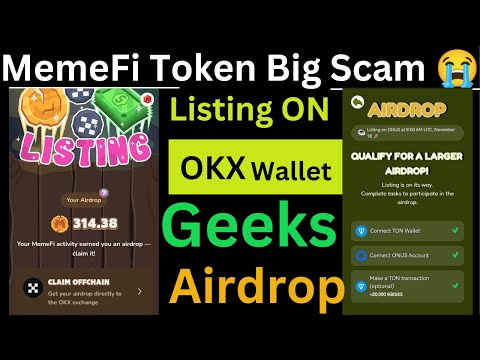 MemeFi Token Received 🔥 MemeFi Withdrawal, MemeFi Airdrop Token || MemeFi Listing ||MemeFi Token Pri