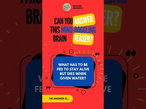 🔥 A Burning Question! #MindBender #PuzzleMaster #BrainTeaser