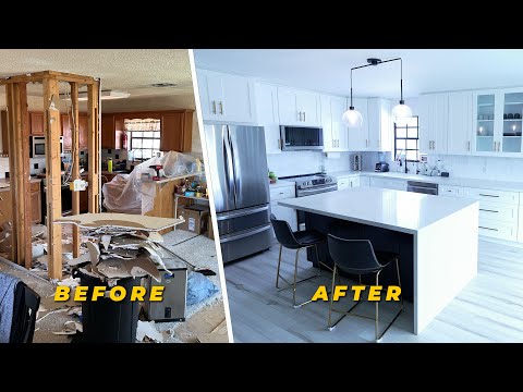 HOW I BUILT MY WIFE HER DREAM KITCHEN!!