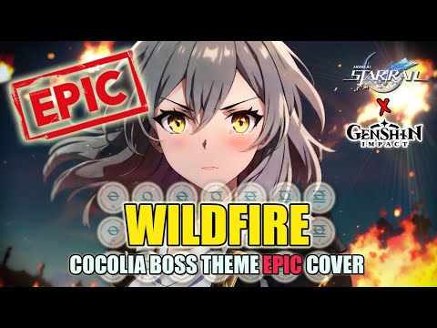 "Wildfire" (Cocolia Boss Theme) | Honkai: Star Rail OST - EPIC Genshin Impact Lyre Cover 🔥