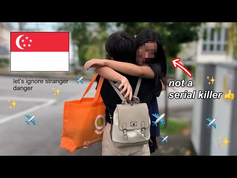 MEETING MY ONLINE FRIEND IN SINGAPORE FOR THE FIRST TIME (very safe!)