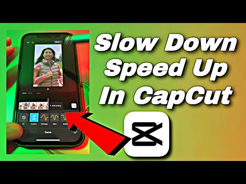 How to SLOW DOWN and SPEED UP Videos in CapCut Tutorial