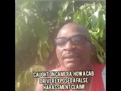 Caught on Camera: How a Cab Driver Exposed a lady's False Harassment Claim!