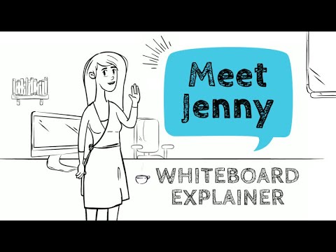 Meet Jenny Whiteboard Video Template