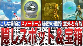 【ティアキン】知らなかった…ハイラルに隠された仰天スポット＆レア宝箱集【ゼルダの伝説ティアーズオブザキングダム/ティアキン】【総集編】【作業用】