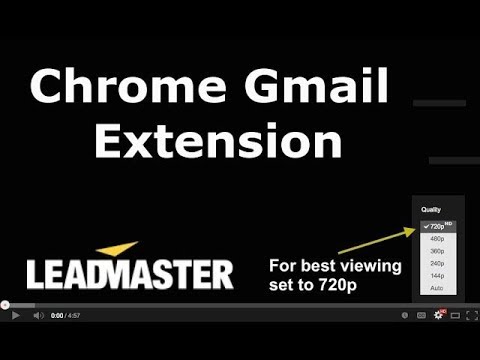 Chrome Gmail Extension