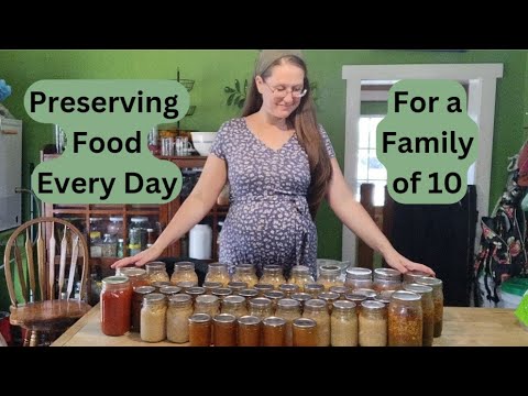 Six Days of Canning, Freezing, & Drying Food the Easy Way ~ #everybitcountschallenge