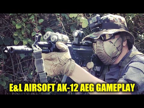 E&L Airsoft AK-12 AEG Gameplay Video