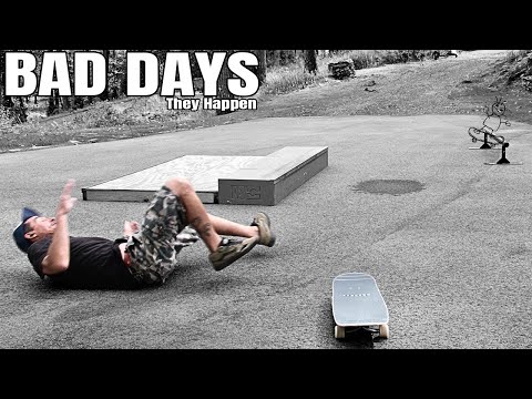 Bad Skateboard Session - Smith Grind Fail 🫠