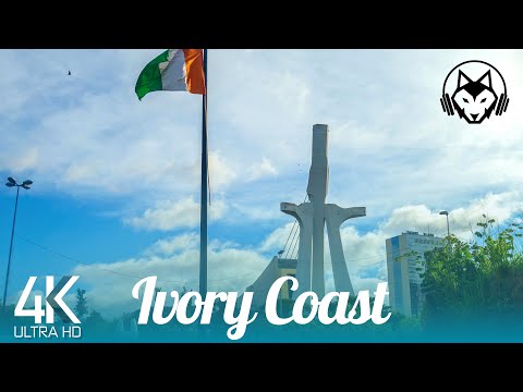 📺 4K Relaxation Film «IVORY COAST - LIBERIA - MALI» 🔥🔥🔥 Abidjan 2021 🌎🌴🎧 Relax UltraHD Drone Footage